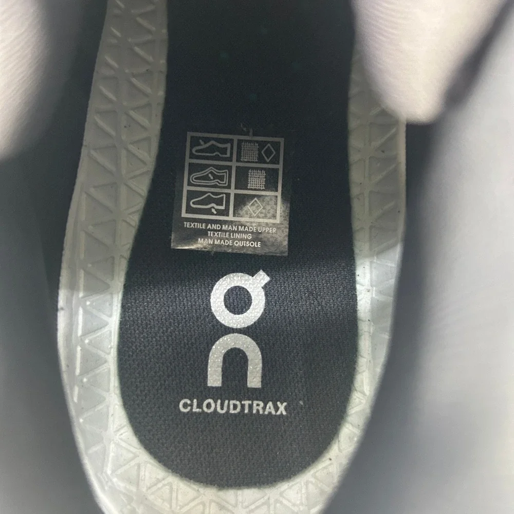 On Running Cloudtrax Mens Hiking Boots Black Reseda Gray 53.99055 Size 10